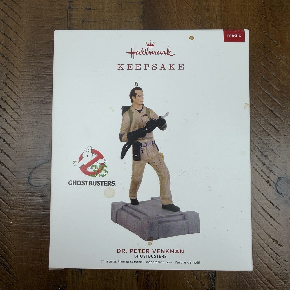 2019 Hallmark Dr. Peter Venkman Ornament Ghostbusters 35 Year Anniversary {63}